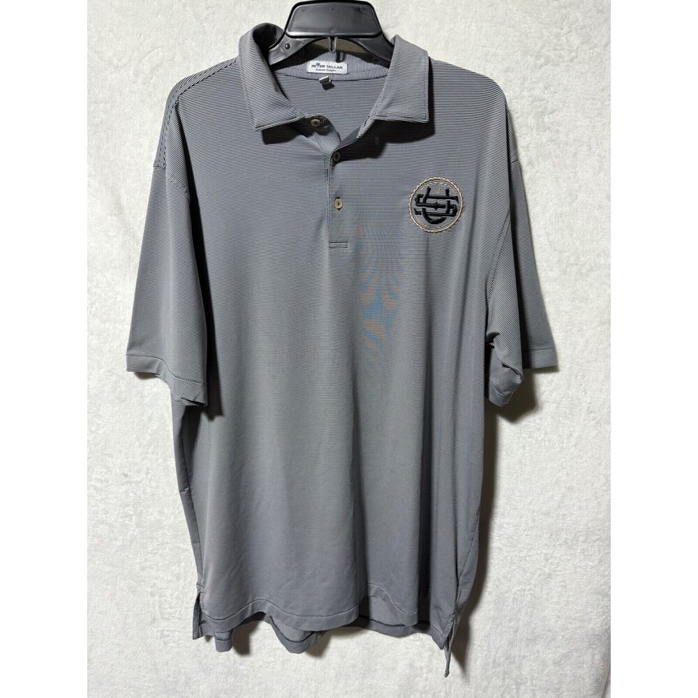 Peter Millar Polo Shirt Golf Summer Comfort Mens XL